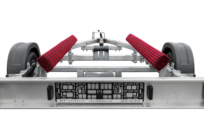 UNITRAILER flat sidestøtte, lengde 200cm, høyde 30cm, for båthenger