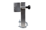 UNITRAILER JL1 uttrekkbar sveivstøtte for 1500 kg flatbed-tilhenger 346-576 mm