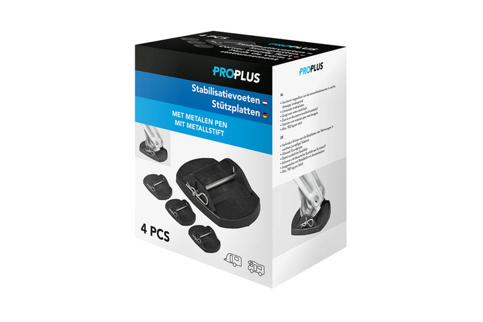 ProPlus 361528 Støttebeinsett for campingvogn