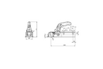 KNOTT KQ14-B kulekobling for en 1400 kg tilhenger med 60 mm firkantet dragstang