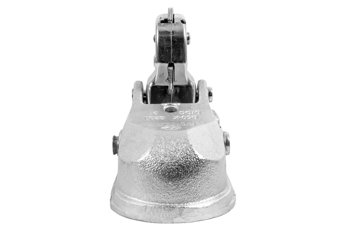 WINTERHOFF WW 350-RB-K1414 kulekobling for 3500 kg tilhenger med 50 mm rørdrag, støpejern