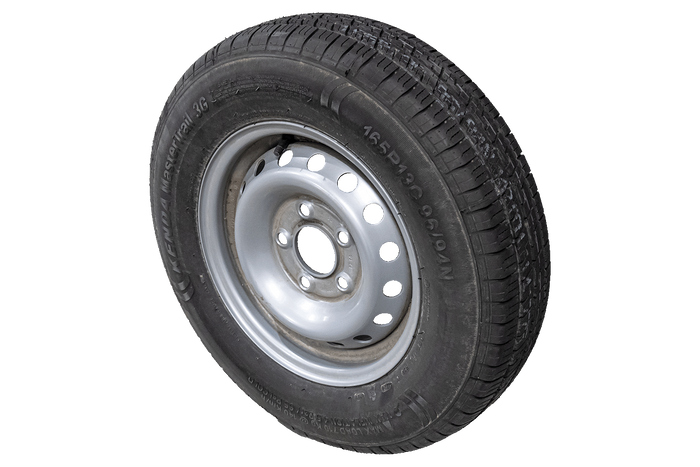 UTSALG Forsterket felg for tilhenger KENDA DEKK 165/80 R13C 96/94N KENDA FELG 4.5Jx13"H2 5x112 ET:30