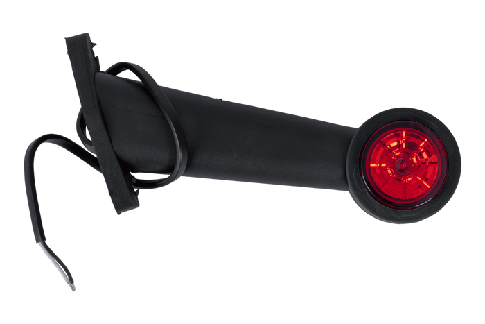 FRISTOM FT-009E LED-markeringslampe universal på gummiarm