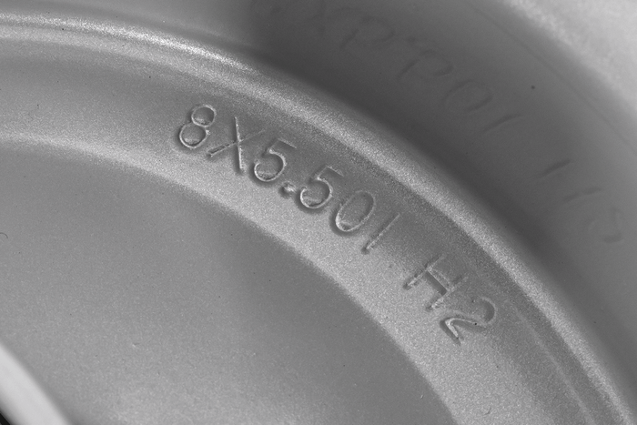 UNITRAILER stålfelg 5,5Ix8"H2 3x128 med lagre 6205-2RS