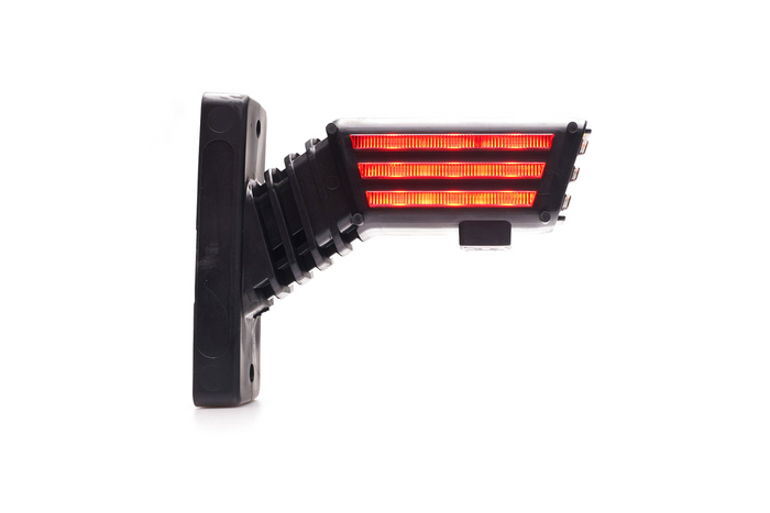 WAŚ 2550P W297.3.1 SPOT LED høyre markeringslykt på kort arm