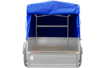Unitrailer 1510/150 deksel KIPP H-800 BLÅ