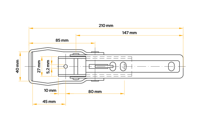 WINTERHOFF BV 20-1 tilhengerkrok