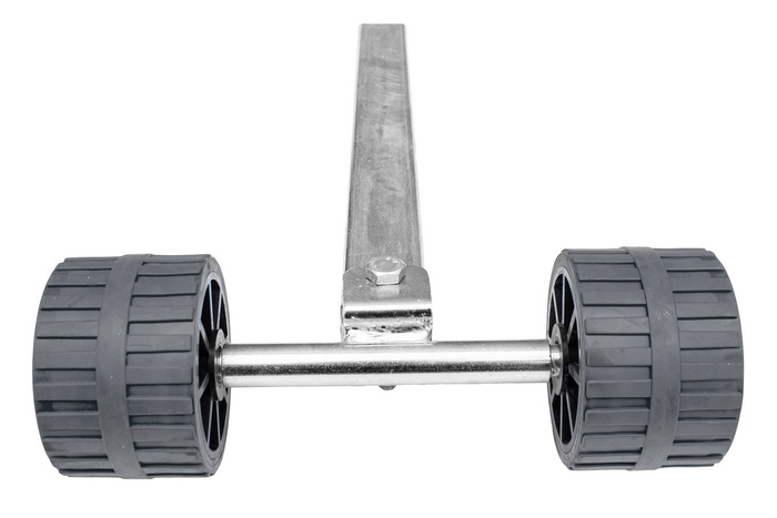 Sidegrå rullestøtte for båthenger