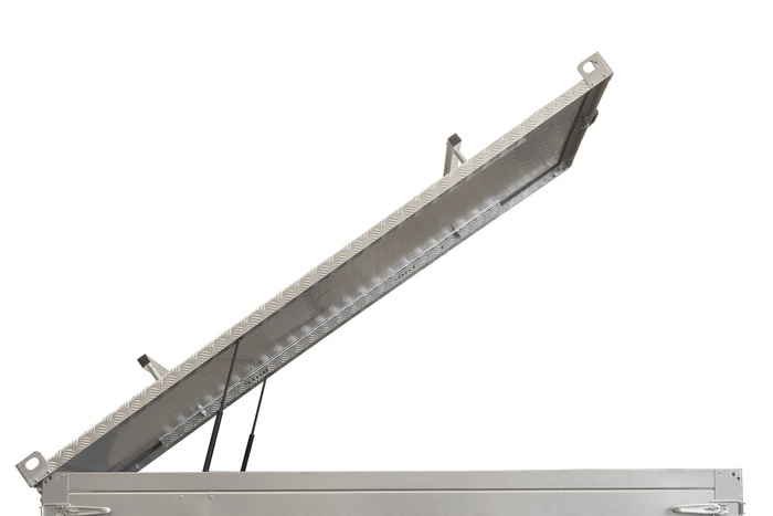 UNITRAILER HAGETRAILER 201 KIPP tilhengertrekk med sylindere / nøkkellås