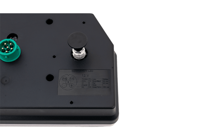 Baklys FRISTOM FT-372 LED 6 funksjoner høyre