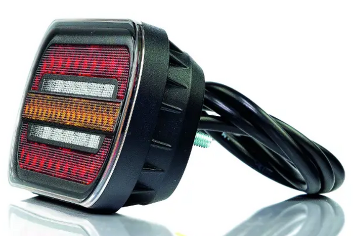 FRISTOM FT-320 LED-baklykt, 3 universalfunksjoner