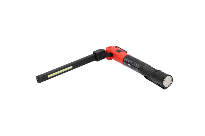 Verkstedlampe + lommelykt YATO YT-08525 LED slank 350lm