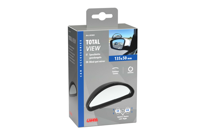 Blindsonespeil LAMP Total-View 135x50mm