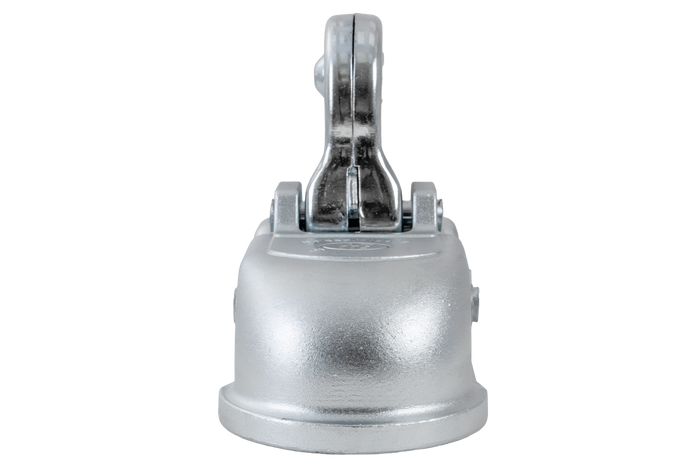 STEELPRESS BC-3000C-00-00+Z2 kulekobling for 3000 kg tilhenger med 35-50 mm rørdrag, støpejern