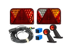 Lyssett: DOBPLAST DPT35 LED-baklykter + FRISTOM FT-009 LED-sidemarkeringslys + MANTES 7m 7-PIN ledningsnett
