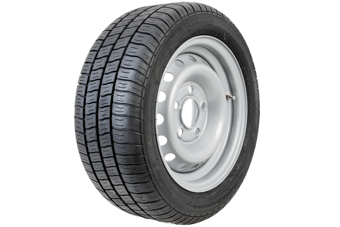 OUTLET Forsterket tilhengerhjul DEKK GT Radial 195/50 R13C 104/101N FELG KENDA 6Jx13&quot;H2 5x112 ET:30