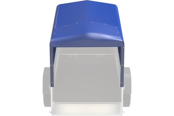 Unitrailer 2010/200 deksel KIPP H-800 BLÅ