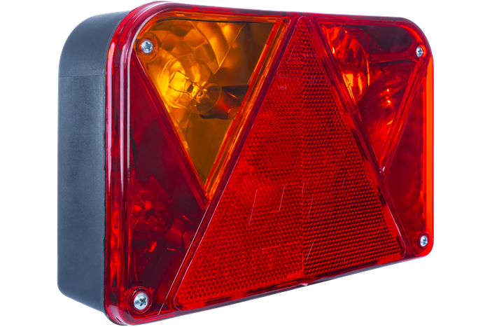 DOBPLAST DPT35 baklykt, 6 funksjoner, venstre