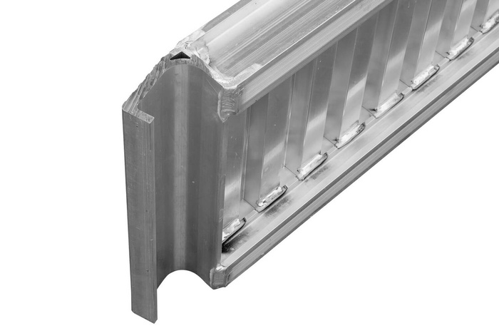 Aluminium 2,5 meter rampe, 3000 kg