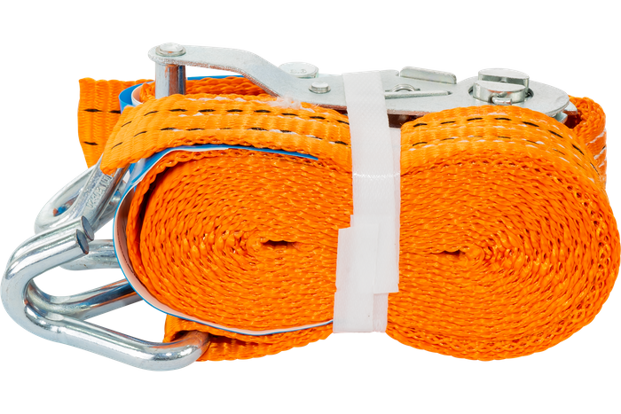 UNITRAILER 4m/35mm/2t oransje transportbånd med strammer