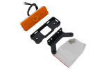 WAŚ W254 2033 LED-markeringslampe, oransje, universal, med holder