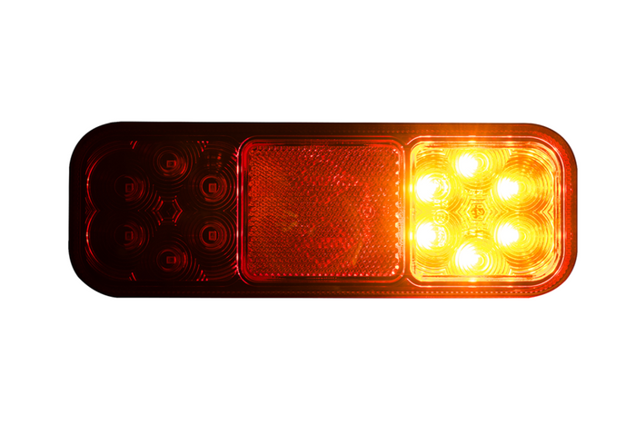 HORPOL LZD2831 LED baklykt 4 funksjoner universal