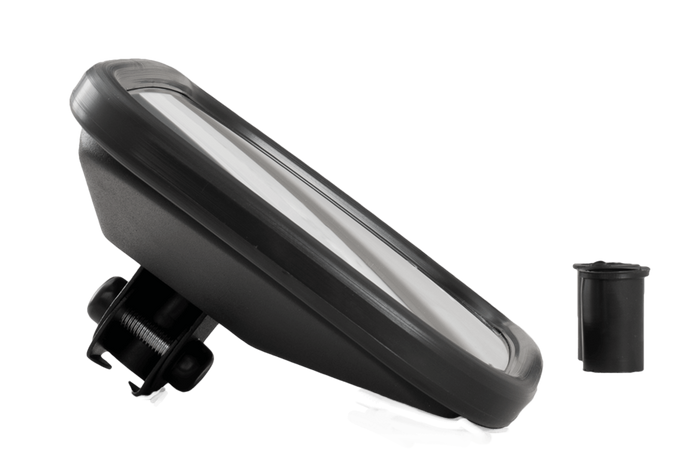 PLASTEX LP0240 R1200 sidespeil for landbruksmaskiner 250x155mm