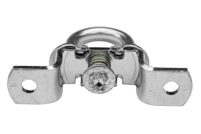 BOZAMET roterende sidehåndtak h-17mm, festekrok