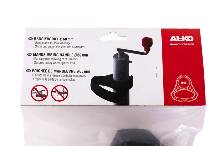 AL-KO manøvreringshåndtak for støttehjul dia. 60 mm
