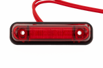 FRISTOM FT-081 LED-markeringslampe, rød, universal