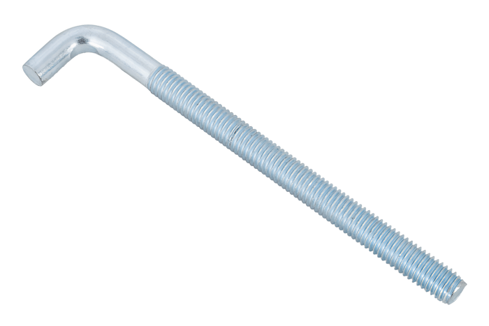 DROMET HP M8x120 konstruksjonskrok med vinklet ende (rett)