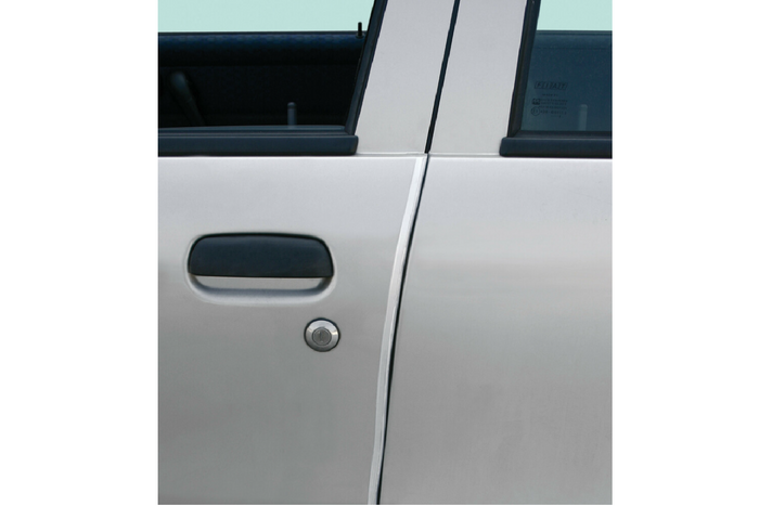 Dørkantbeskyttelse LAMP Protector selvklebende beskyttelsesstrimler 2 stk gjennomsiktige