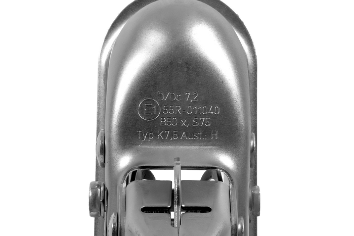 KNOTT K7.5-H+KZE7.5 kulekobling for 750 kg tilhenger med V-formet dragstang