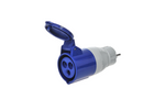 Adapter med stikkontakt for CEE 16A med jordkontakt ProPlus 373518