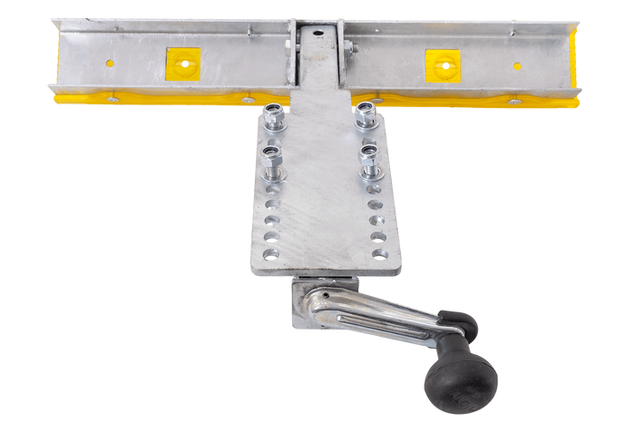 UNITRAILER TTL flatstøtte, lengde 59 cm, høyde 50 cm, for båthenger