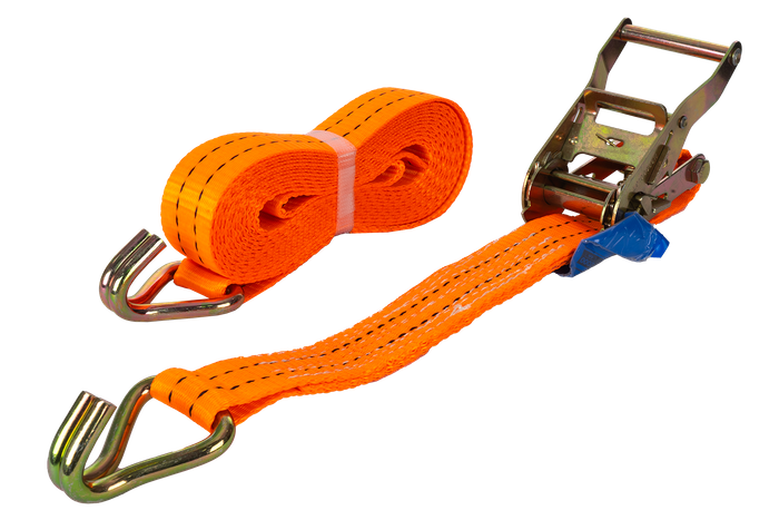 UNITRAILER 5m/35mm/2t oransje transportbånd med strammer