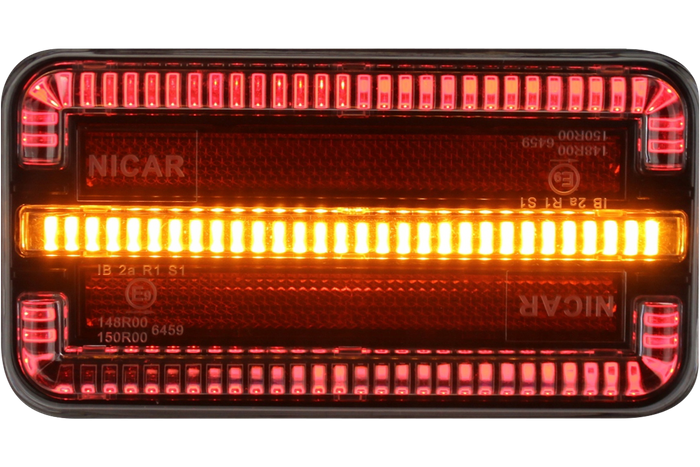 TT Teknologi TT.12024 LED baklys 3 funksjoner venstre + høyre, magnetisk