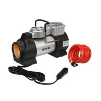 YATO YT-73460 bilkompressor med LED-lampe 12V 180W