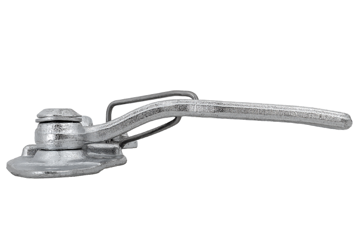 Høyre sidekobling med WINTERHOFF WV 10-R + WVG 10-A feste, komplett tilhengersidelukking