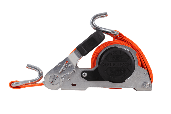 FASTY automatisk inntrekkbart transportbånd 5m/35mm/1t oransje