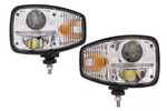 TT Technology TT.16611-L+TT.16611-P LED-frontlykter 3 funksjoner 23xLED 2350lm venstre+høyre for JCB/Cat/Manitou/Volvo/Terex