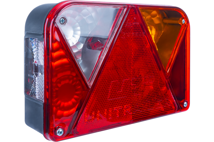 DOBPLAST DPT35 baklykt, 5 funksjoner, høyre