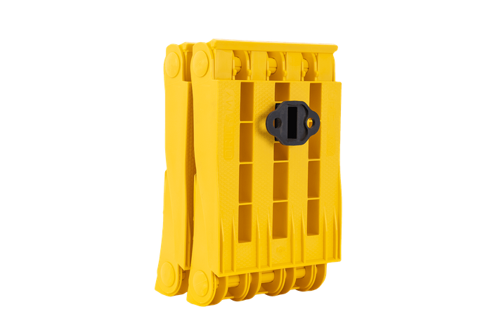 Sett med to sammenleggbare hjulklosser LOKHEN ORIGAMY 46 h: 190 mm / sett med håndtak