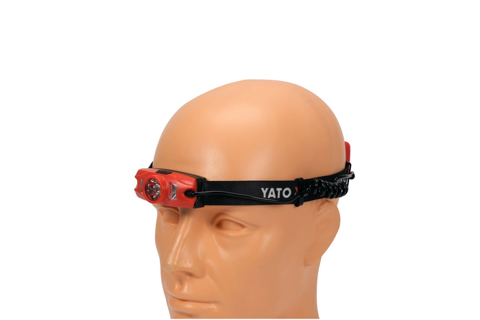 YATO YT-08596 LED-frontlykt, varsellys bak, 500 lm