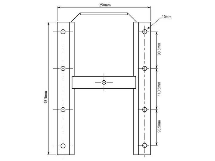 Kornrenne SPAREX renne for landbrukshengere 250x355mm