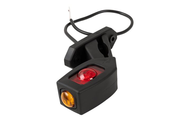 HORPOL LD 2109/P LED høyre markeringslampe på gummiarm