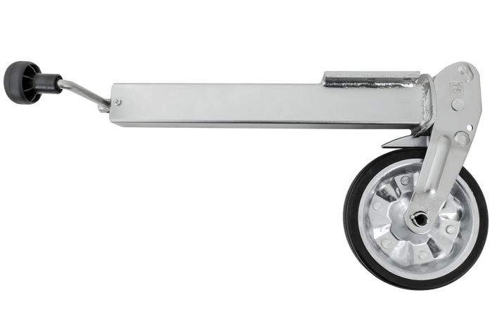 AL-KO 1863497 automatisk støttehjul med håndtak 400 kg 60 mm 775-1010 mm