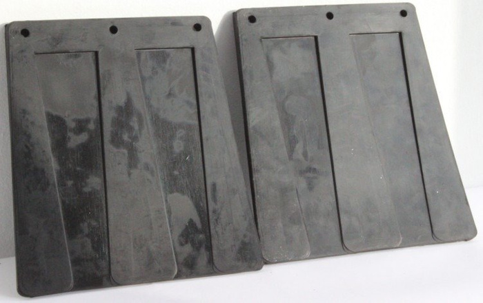 Sett med UNITRAILER gummilapper, skjermdeksler 187/205 mm