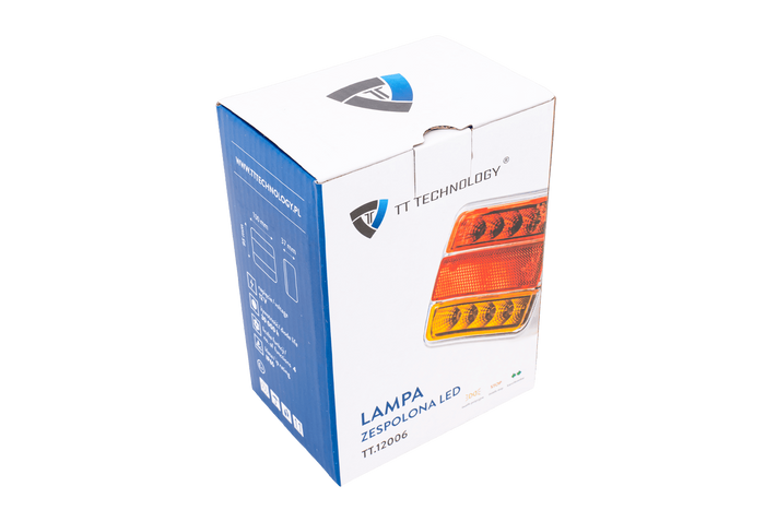TT TECHNOLOGY TT.12006 LED-baklys 4 funksjoner universal
