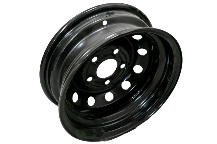 UTLET Stålfelg for UNITRAILER-tilhenger svart 4,5Jx13"H2 5x112 ET:30